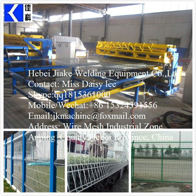 CNC fence mesh welded machines JIAKE Factory for 3-6mm fence mesh