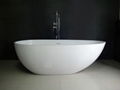 solid surface bathtub 1.7M 1