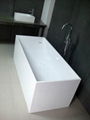 1.8M solid surface bathtub T559