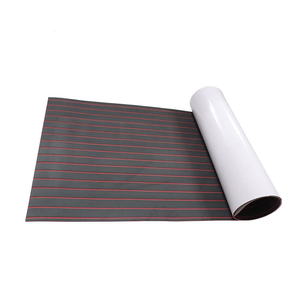 non-slip mat red/black straight strip 240*45 3