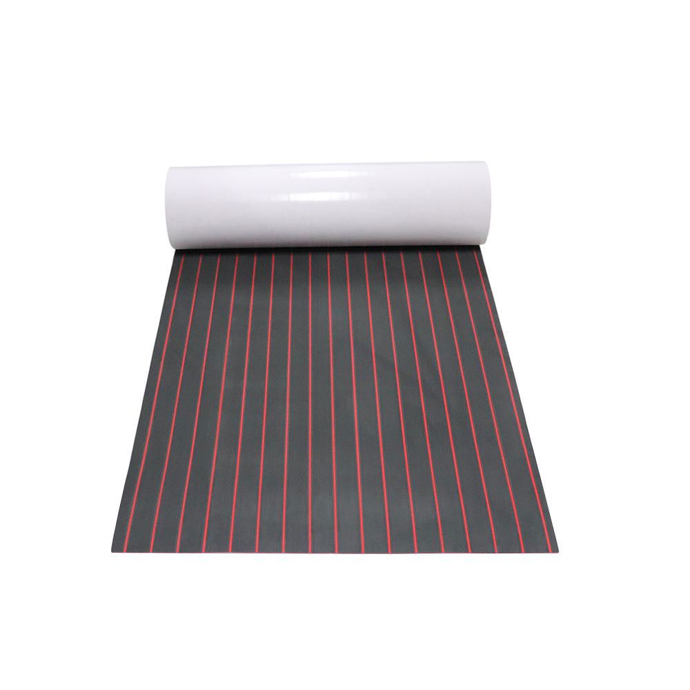 non-slip mat red/black straight strip 240*45 2