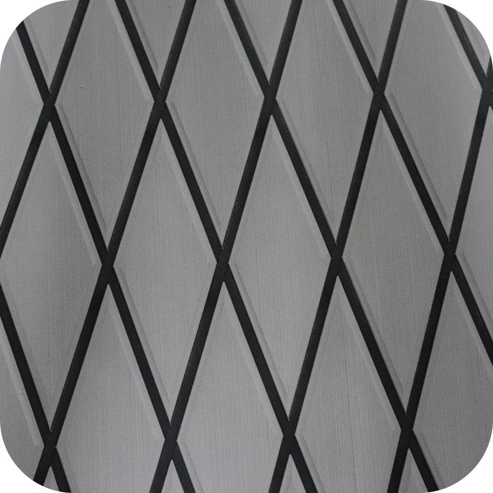 Anti-slip mat grey/black diamond 190*70cm 4
