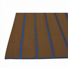 surfboard non-slip mat brown/blue straight strip 240*90cm