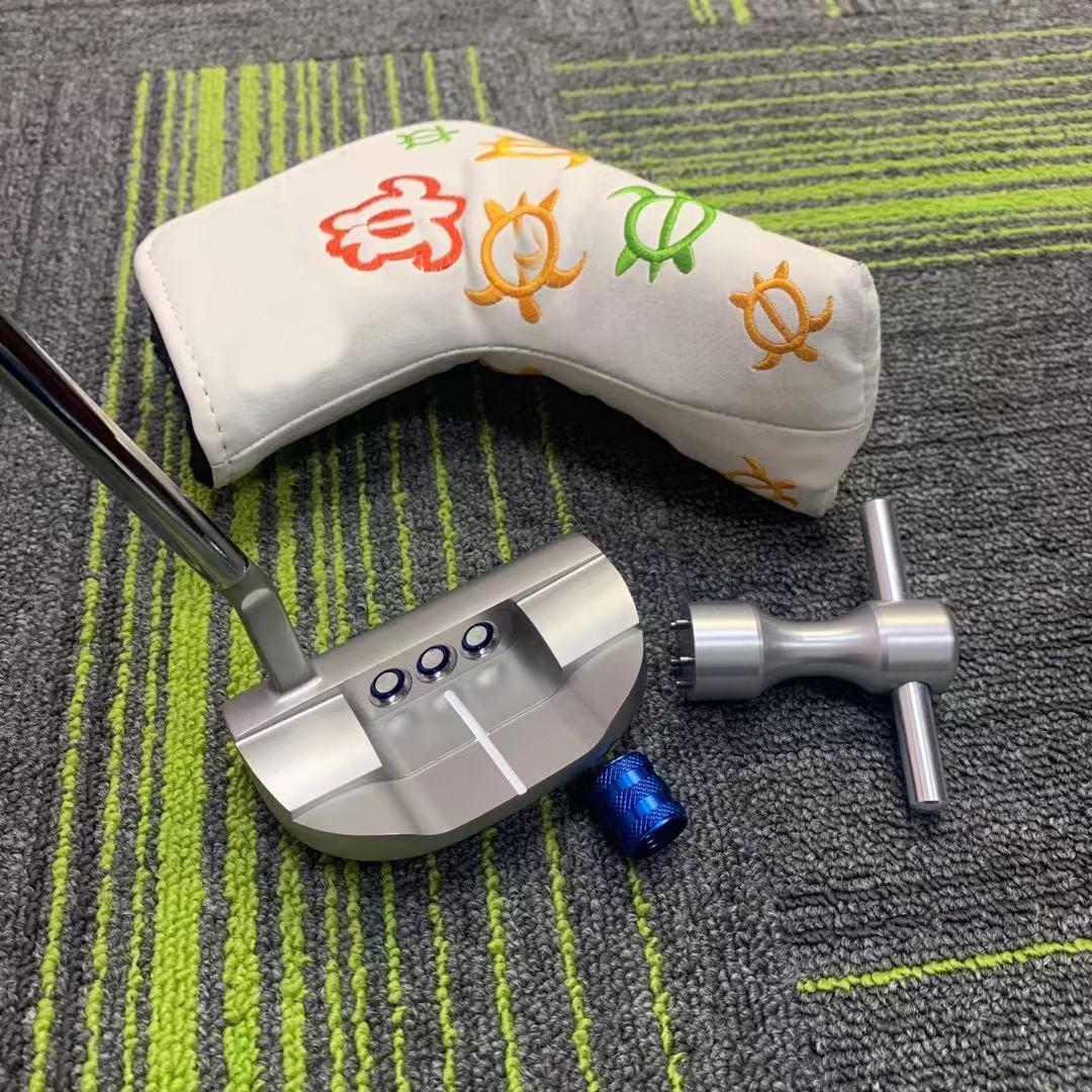 Fastback 1.5 blue tortoise CA golf putter  4