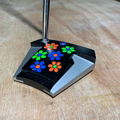 MyGirl black/silver four leaf clover Sc golf putter