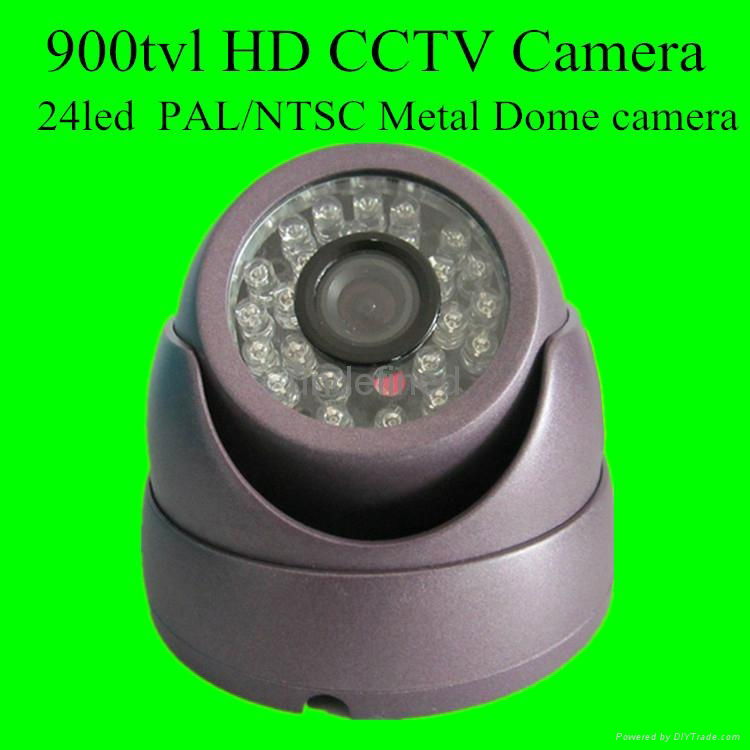 900tvl 1/3" cmos with 24led special offers IR CUT  Metal Dome camera  5