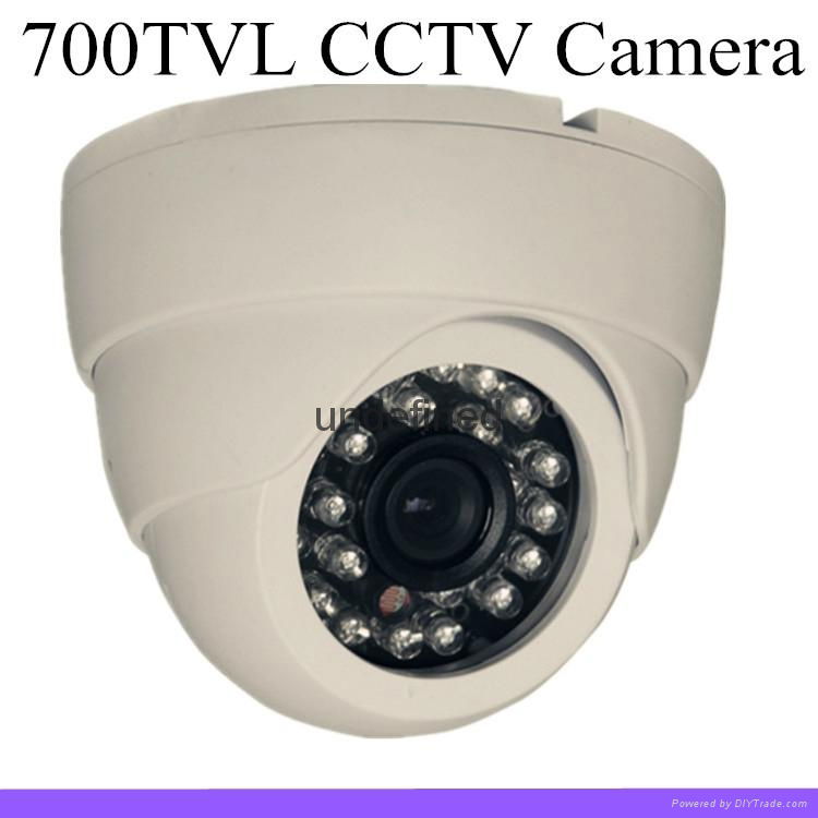 700tvl 1/3" cmos with 24led IR 20m special offers IR CUT Dome cctv camera 5