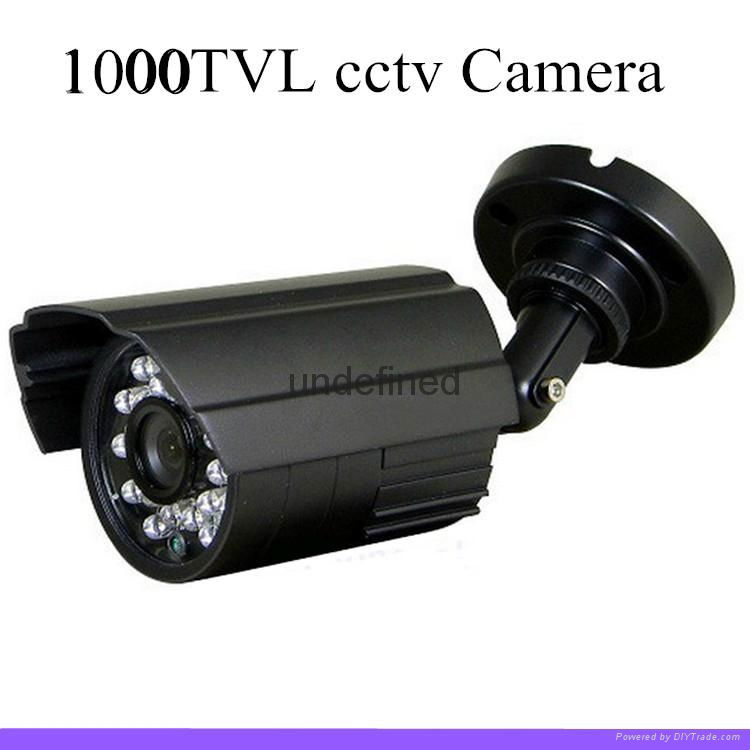  1000tvl 1/3" cmos with 24led IR 25 meter Waterproof  indoor/outdo cctv camera 2