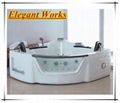 For 3 person indoor jacuzzi bathtub