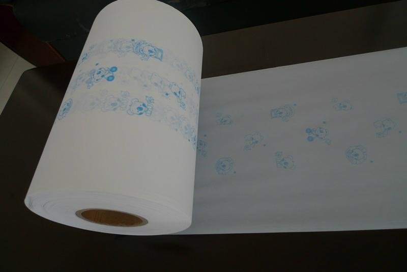 Lady napkin raw materials-PE back sheet film 5