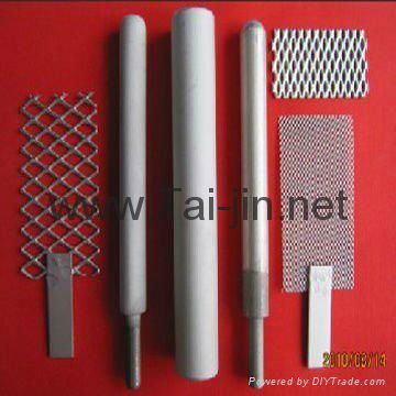 D34mm Hydrogen fuel panels platinized titanium anode  3