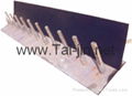 Titanium anode for electrolysing copper foil 5