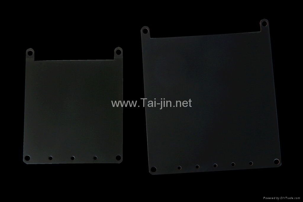 Titanium anode for electrolysing copper foil 4