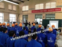 Workers from Vietnam Manpower