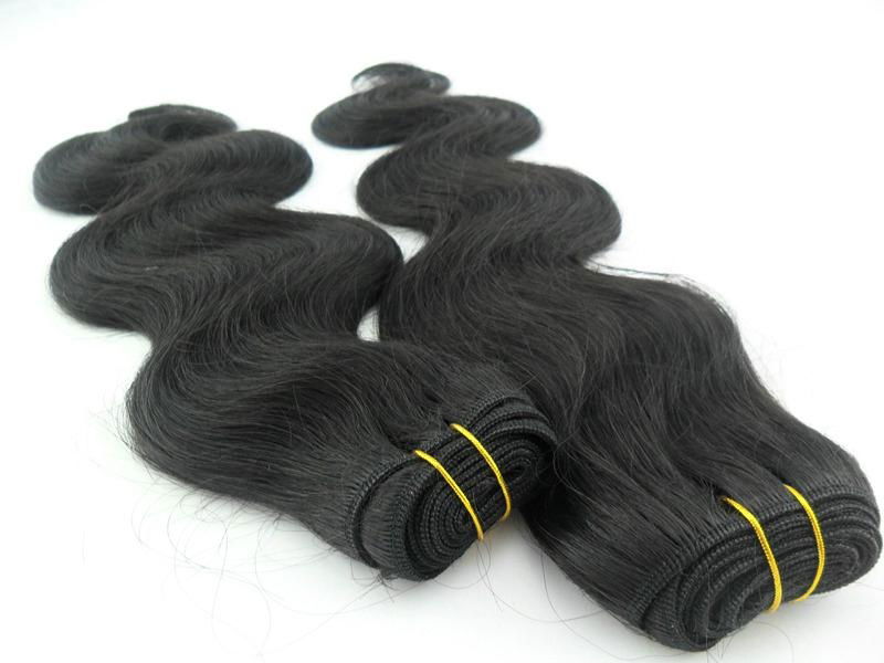 Human hair extension Hair weaving 