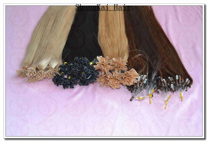 U tip Hair Extension Pre-bonded Hair Extension 3