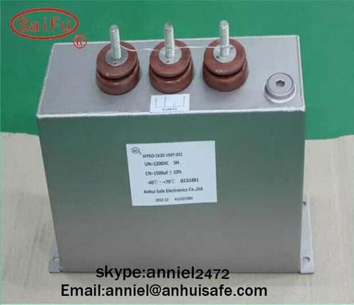 power dc pulse generator capacitor oil type metallized film filling manufacturer 2