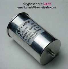 air conditioner aluminium case film ac motor run capacitor CBB65 15uf 450VAC low