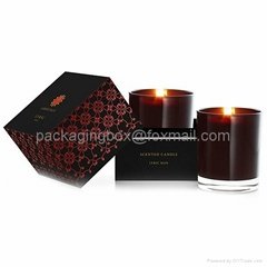 nice gift candle perfume boxes manufacturer