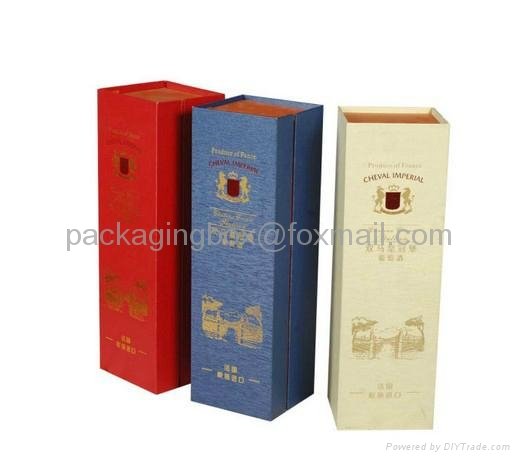  foldable cardboard wine boxes wholsale 3