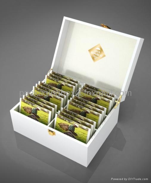 wooden tea gift boxes manufacturer in China MFT010 MF PACKAGING