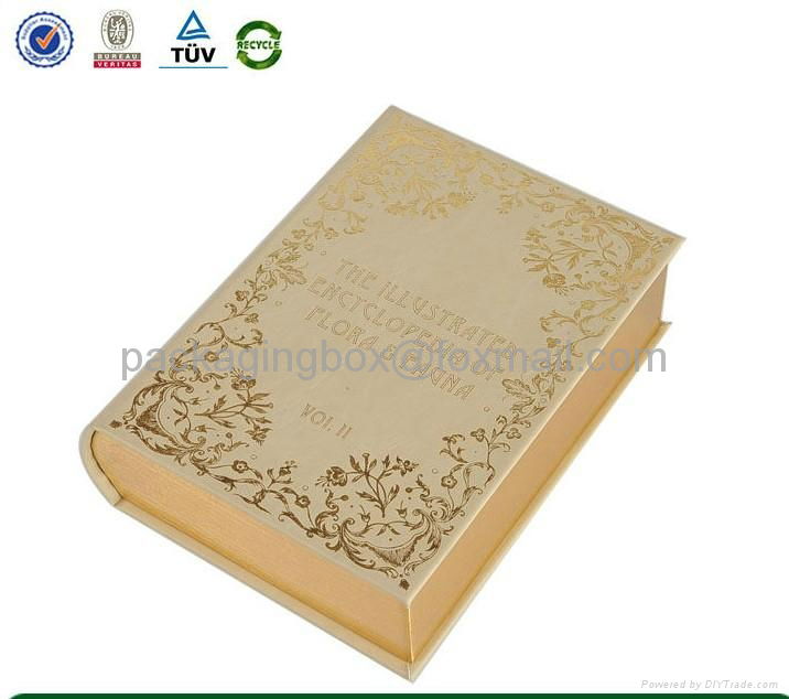 book shape cardboard paper gift boxes for sales wholesale