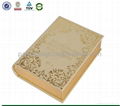 book shape cardboard paper gift boxes