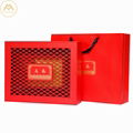 Luxury leather wooden box for perfume cosmetic and customized 2
