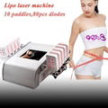 10 pads 650nm Lipo laser slimming machine with 80 diodes 1