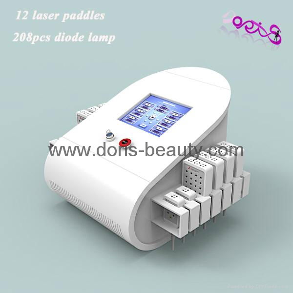 12 paddles Dual Wave Length diodes lipolaser slimming machine 3