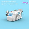 Cryolipolysis VelaShape Lipolaser Cavitation Five-polar RF beauty equipment