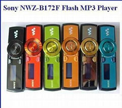 Sony NWZ-B172F Flash MP3 Player (2GB/4GB) - Black/red/blue/grey/green/orange 