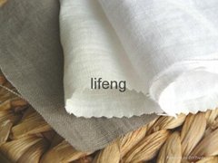pure linen solid dyed