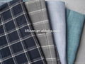 yarn dyed linen fabric for apparel