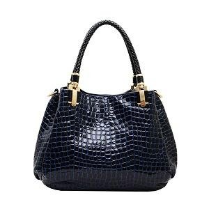 women fhasion tote handbag , stone pattern matieral message handbag 3