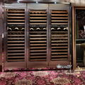 厂家设计酒窖欧式落地商用不锈钢红酒柜展示柜恒湿恒温酒柜 4