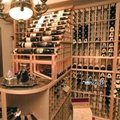 歐式紅酒櫃 不鏽鋼紅酒架子展示架 復古酒窖嵌入式恆濕恆溫酒櫃 2