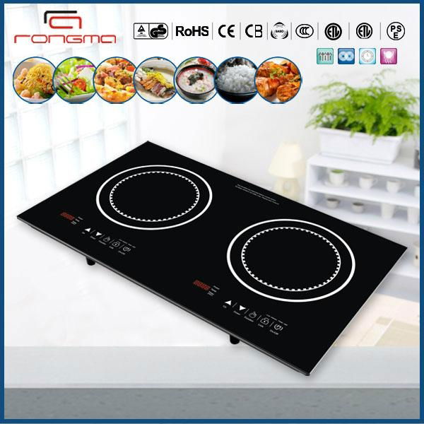 2014 two burner induction cooktop RM-D17 1