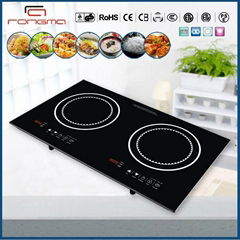 2014 two burner induction cooktop RM-D17