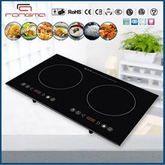 2014 stainless steel built-in/freestanding induction cooktop RM-D20