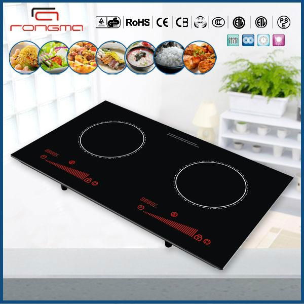 2014 sliding control two burners induction stove china manufacturer RM-D13 3