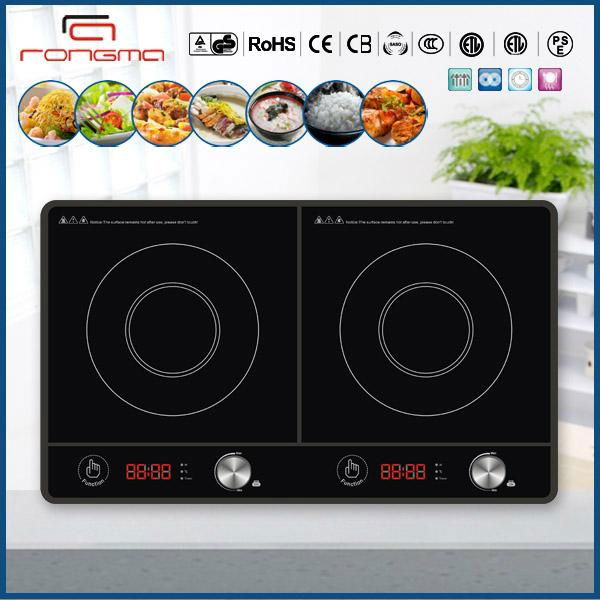 2014  press button 2 burners induction stove RM-D21