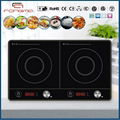 2014  press button 2 burners induction