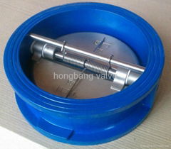 Wafer type Dual Plate Check Valve 