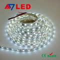 DC12V SMD5050 Pure White Waterproof Flexible LED Strip Light 60leds per m IP65 4