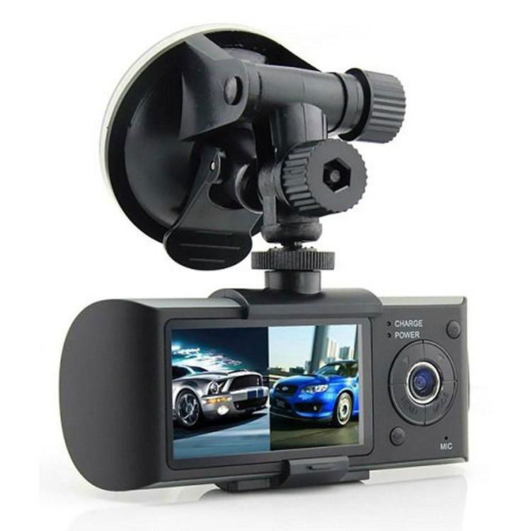 X3000/R300 Car Camera Dashcam DVR X3000 Dual Lens with GPS 2