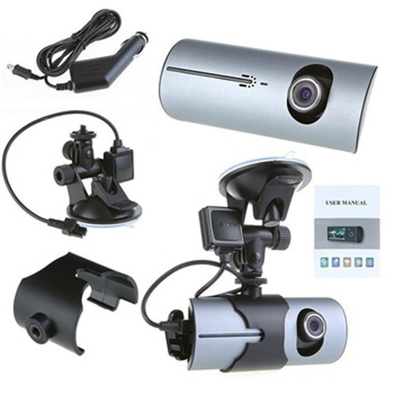 X3000/R300 Car Camera Dashcam DVR X3000 Dual Lens with GPS 4