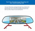 C08 7'' Touch Screen Dashcam Car Dual Rearview Camera Car DVR 3G Android GPS Das 5