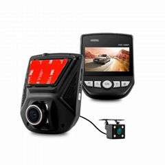 Hidden Dual Lens Car Dash Cam A305D Manual User FHD Car DVR Ntk96658 DVR