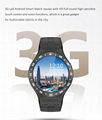 S99A Quad Core 3G Smart Watch GPS WiFi Pedometer Heart Rate Smartwatch